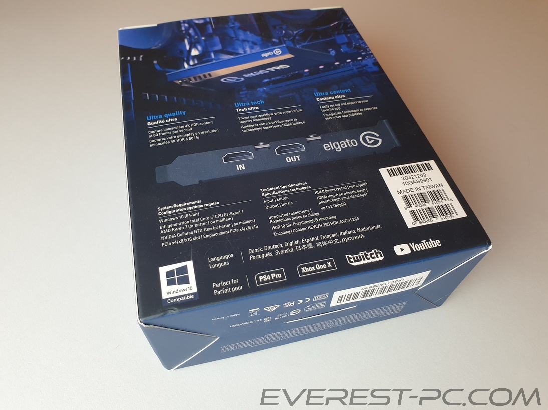 Elgato Game Capture 4K60 Pro MK.2 адаптер відео PCIe HDMI - Зображення 2