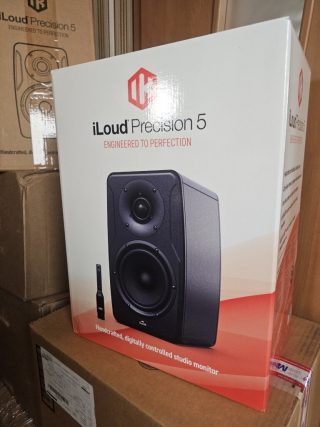 IK Multimedia iLoud Precision 5 + ARC MEMS Mic мікрофон колонки студійні монітори. Розпродаж залишків зі складу, ціна акційна.