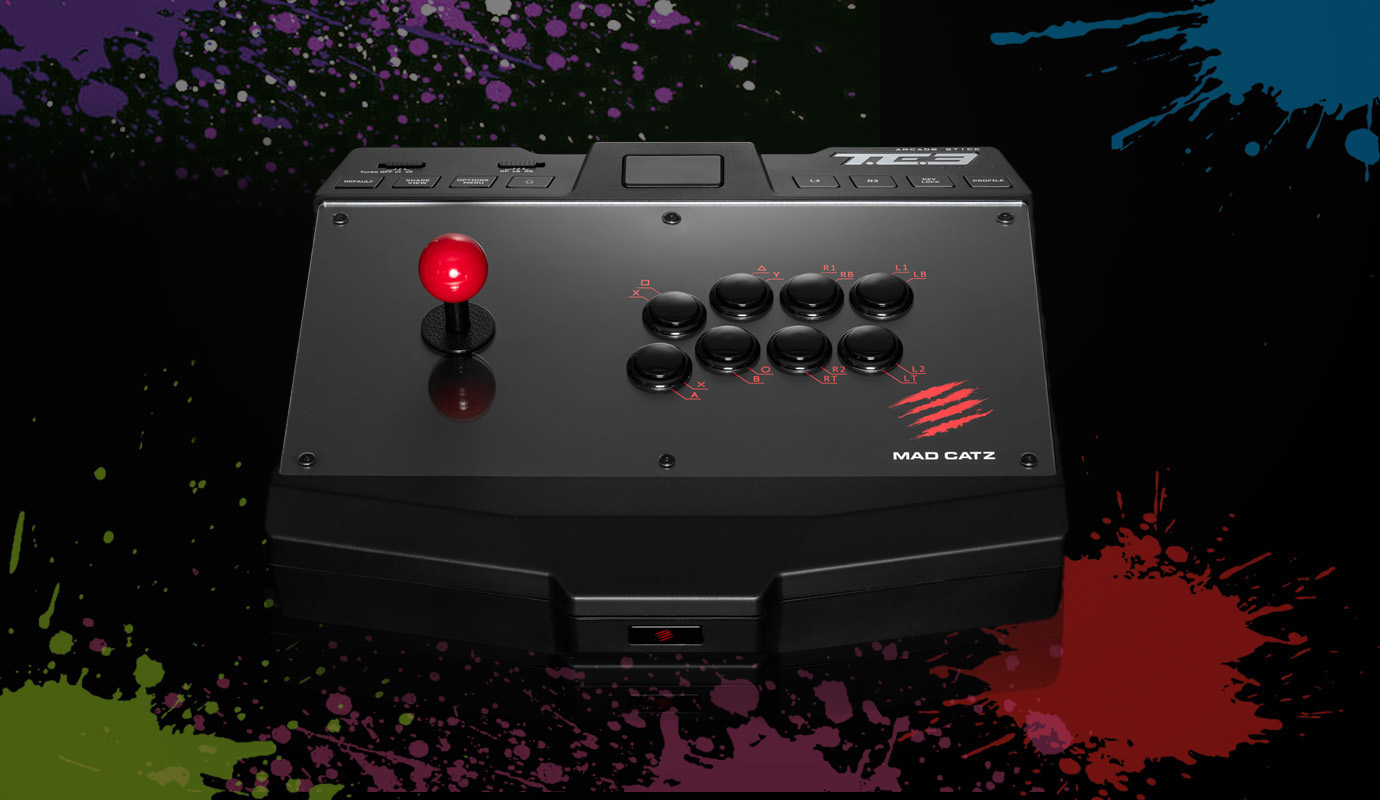 MAD CATZ T.E.3 аркадний контролер джойстик Arcade Fight Stick te3 - Зображення 2