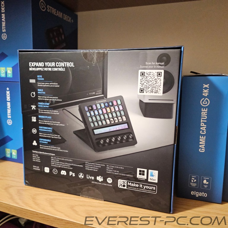 Elgato Stream Deck + XL клавіатура макро контроллер 36 клавіш - Зображення 2