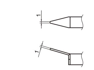 Hakko A1379 жало до пінцета оригінал