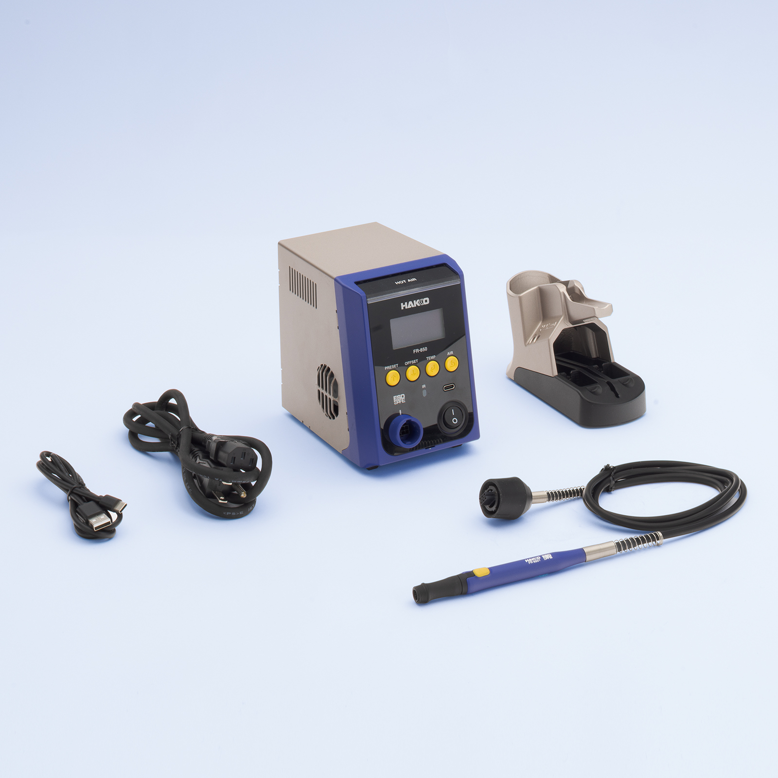 Hakko FR-850 100V мікро термоповітряна станція оригінал