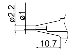 Hakko N3-10 демонтажна насадка оригінал
