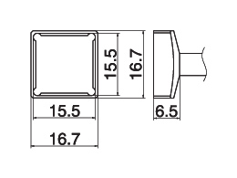 Hakko T15-1207 паяльне жало оригінал