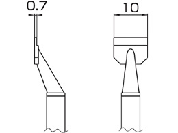 Hakko T16-1007 паяльне жало оригінал