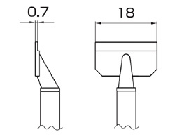 Hakko T16-1012 паяльне жало оригінал