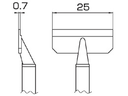 Hakko T8-1011 паяльне жало оригінал